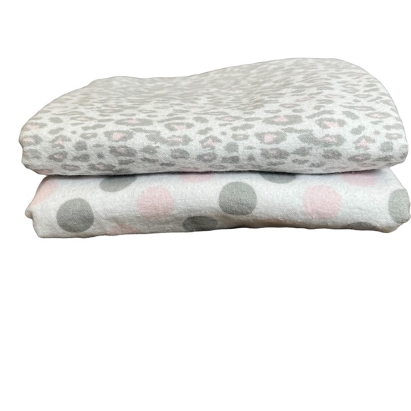 Carters Receiving Blankets soft breathable cotton for swaddling burping cuddling - Picture 2 of 7